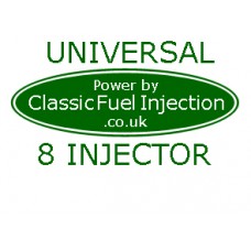 Classic Fuel Injection - Universal Complete Kit with 8 Injector - Select Options