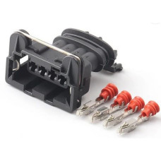 Classic Fuel Injection - Junior Timer Connector Assembly for Bosch 6 Cylinder Coil - 4 Cavity