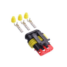 Classic Fuel Injection - Connector Assembly 3 Way Female for Distributor Connector